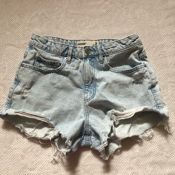 Garage high waisted festival shorts - Picture 1 of 4